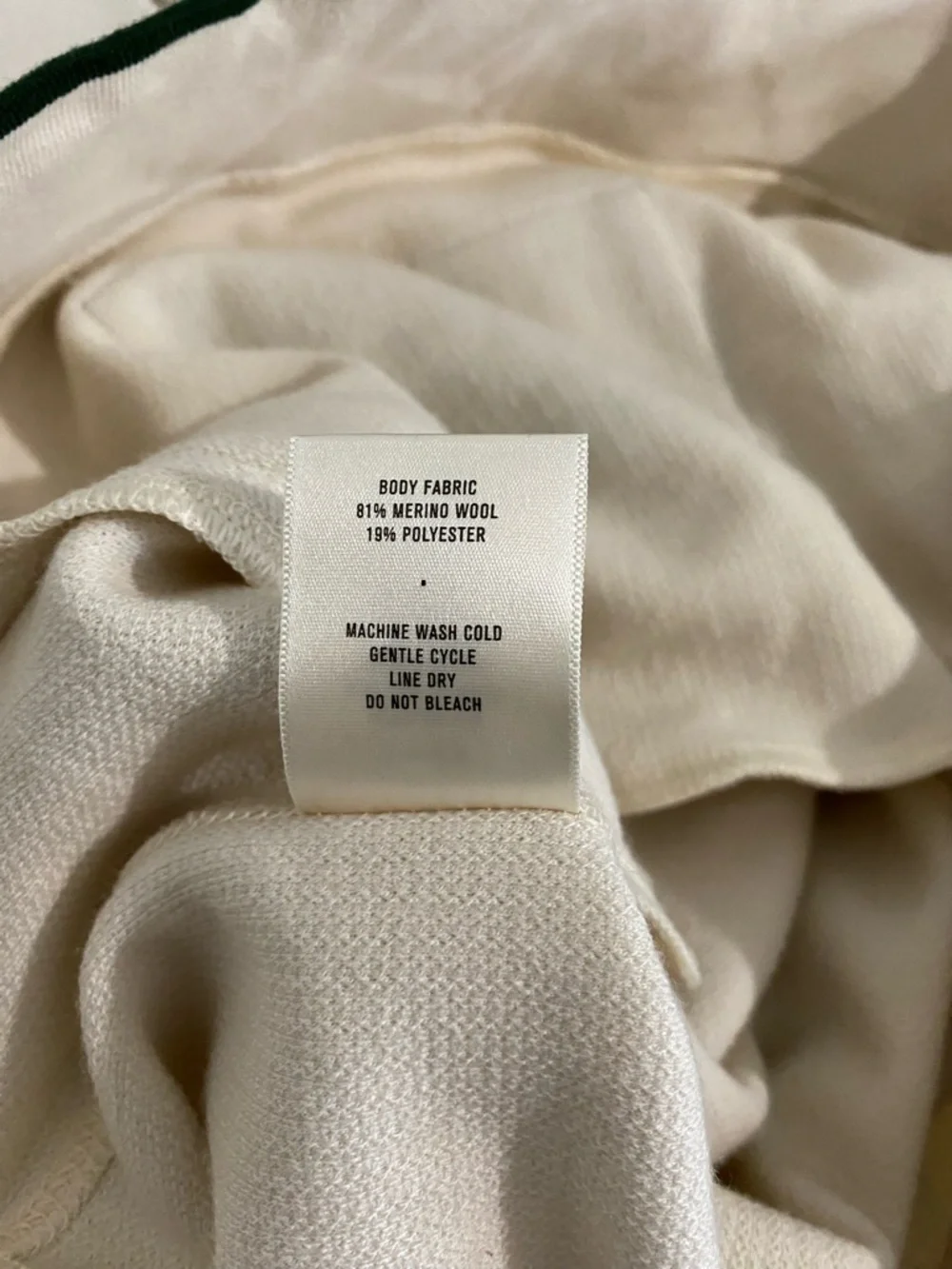 Tracksmith Emil Shawl Collar Pullover Sweater Sweatshirt Medium Merino Wool
